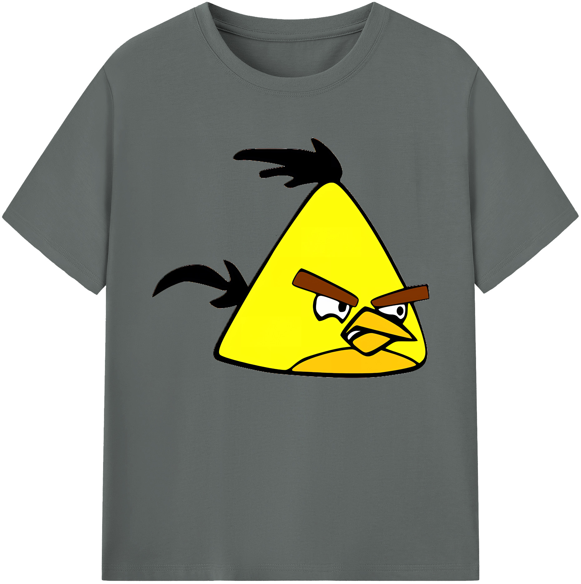 （画像用） Angry Birds アングリーバード 綿100％ メンズ半袖Tシャツ｜肌触りやわらか＆通気性